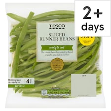 Tesco Traditional Sliced Runner Beans 160G