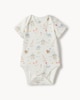 image 3 of F&F Baby 10-Pack Pure Cotton Circus Printed Bodysuits in Multi