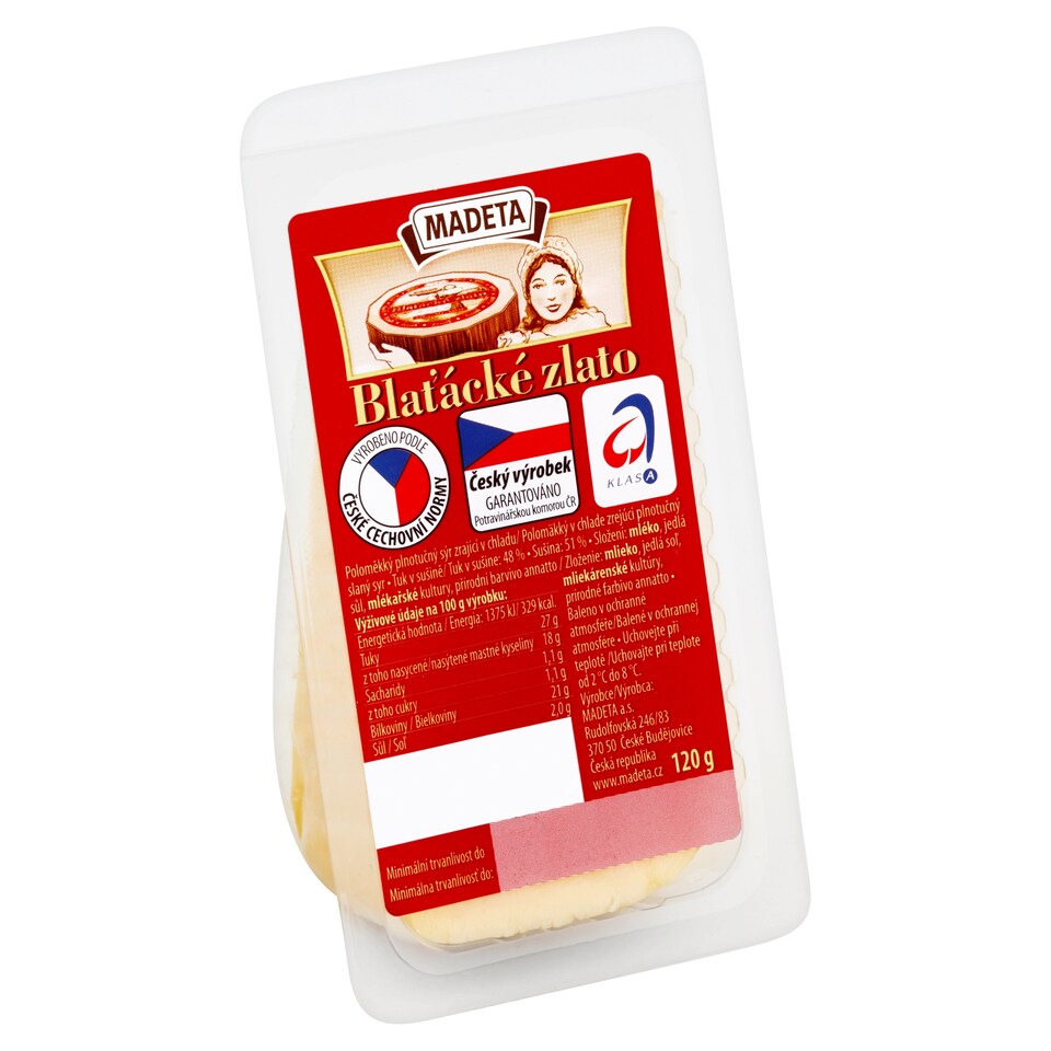 image 1 of Madeta Blaťácké Zlato 120g