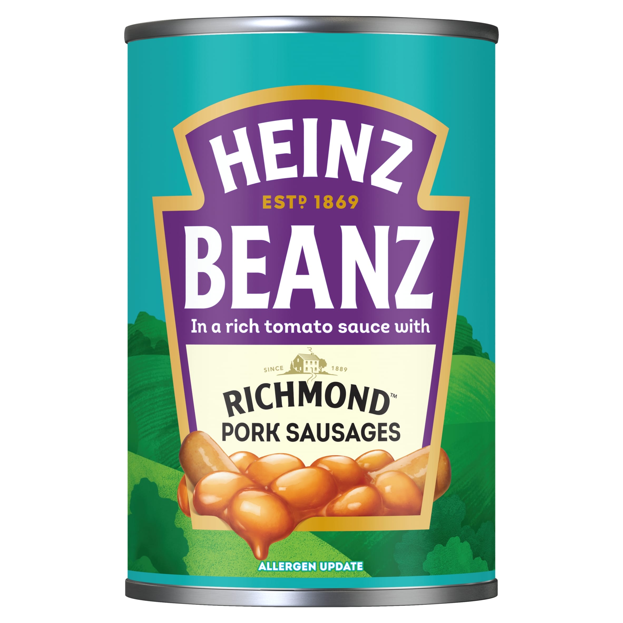 Heinz Beanz With Richmond Pork Sausages 415g