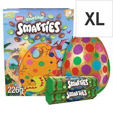 Smarties Dinosaur Milk Chocolate Giant Easter Egg 226g