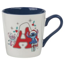F&F Home Stitch Alphabet Mug A