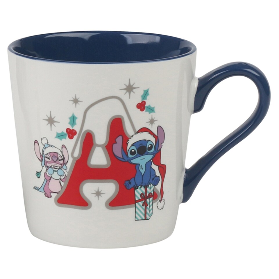 F&F Home Stitch Alphabet Mug A