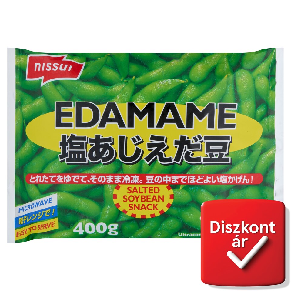 Rozmár gyorsfagyasztott héjas edamame szójabab 400 g