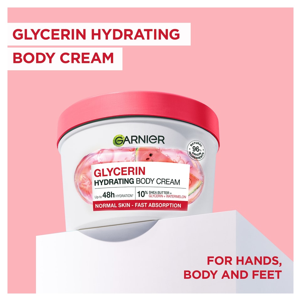 image 1 of Garnier Body Sprfood Wtrmelon Body Cream 380ml