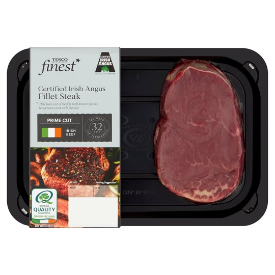 Tesco Finest Irish Angus Fillet 200G Tesco Groceries