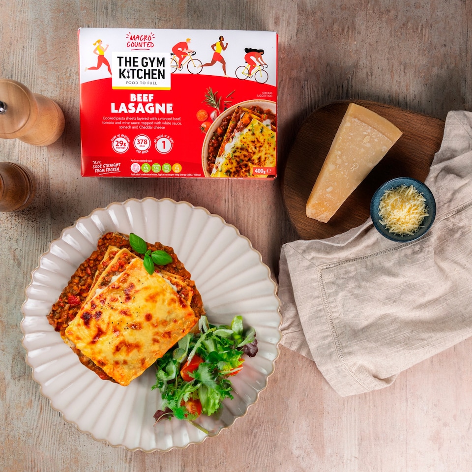 image 1 of The Gym Kitchen Beef Lasagne 400G