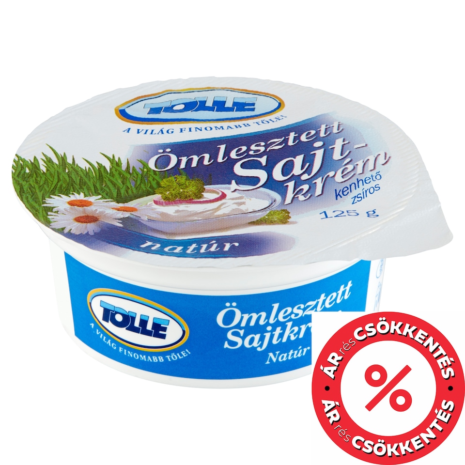 Tolle Unflavoured Fat Processed Cheese Spread 125 g