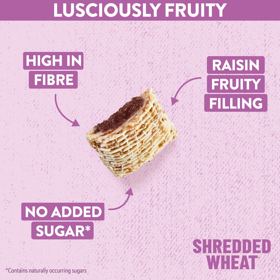 image 1 of Nestlé Shredded Wheat Bitesize Raisin Breakfast Cereal 450g