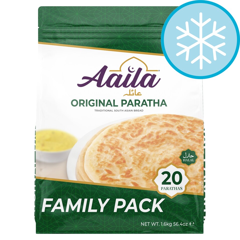 Aaila Original Paratha 20 Pack 1.6KG