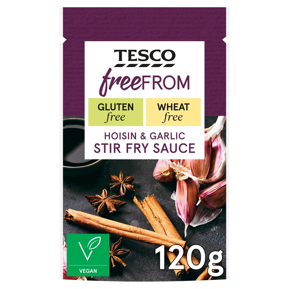 Tesco Free From Hoisin & Garlic Stir Fry Sauce 120G