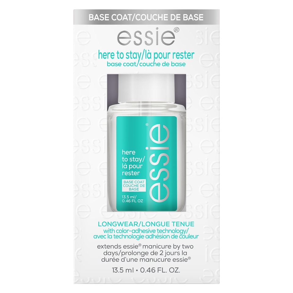 image 1 of Essie Here To Stay Nail Polish Base Coat 13.5ml