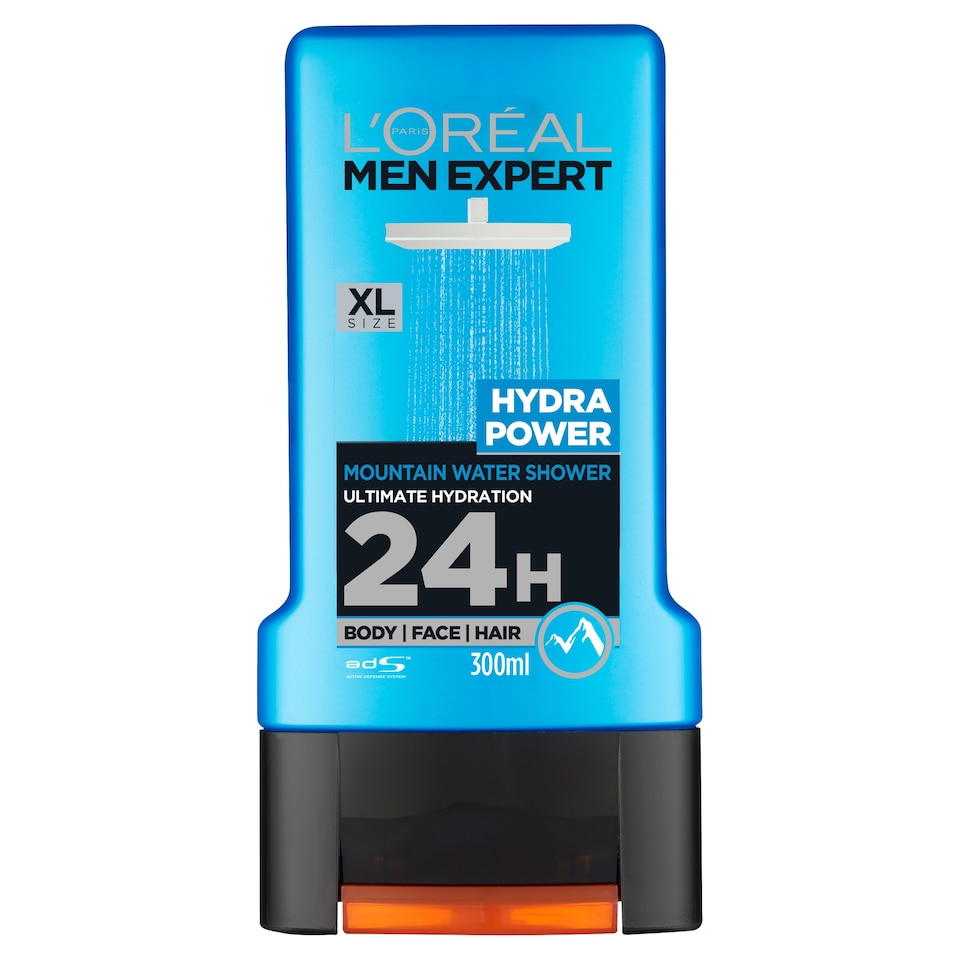 L'or Men Expert Hydrating Power Shower Gel 300Ml