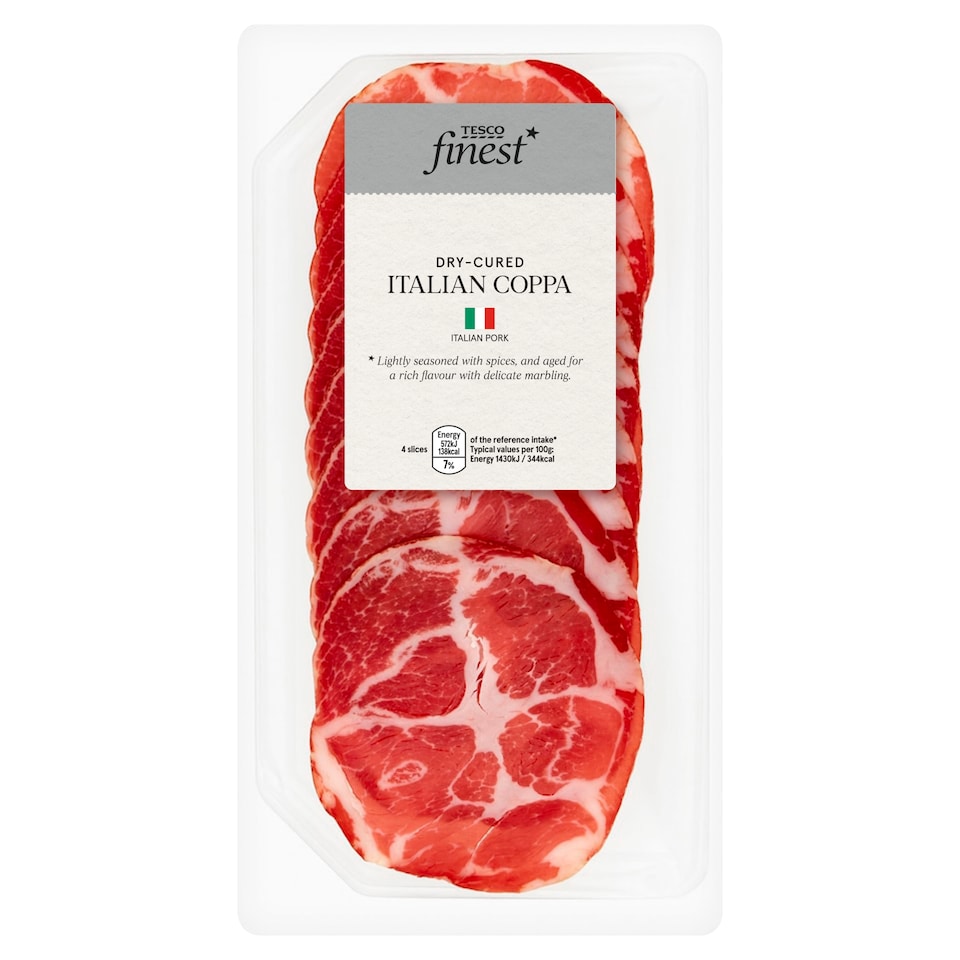 Tesco Finest Italian Coppa 80g