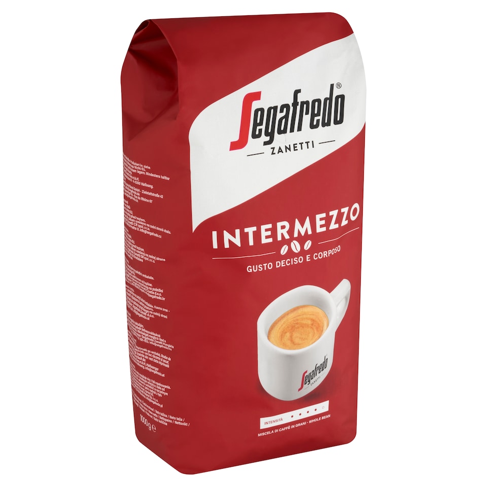 Segafredo Zanetti Intermezzo szemes pörkölt kávé 1000 g 1. kép