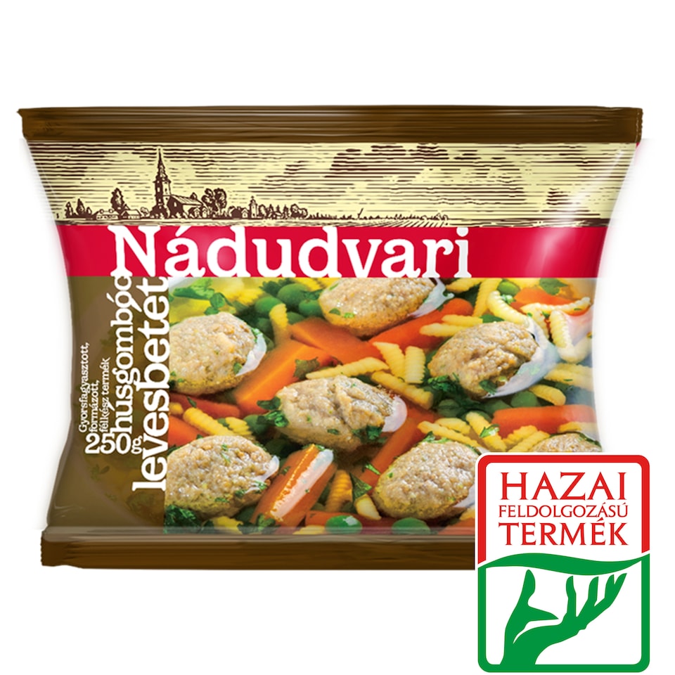 Nádudvari Quick-Frozen Soup Meat Balls 250 g