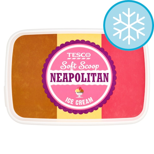 neapolitan ice cream tesco