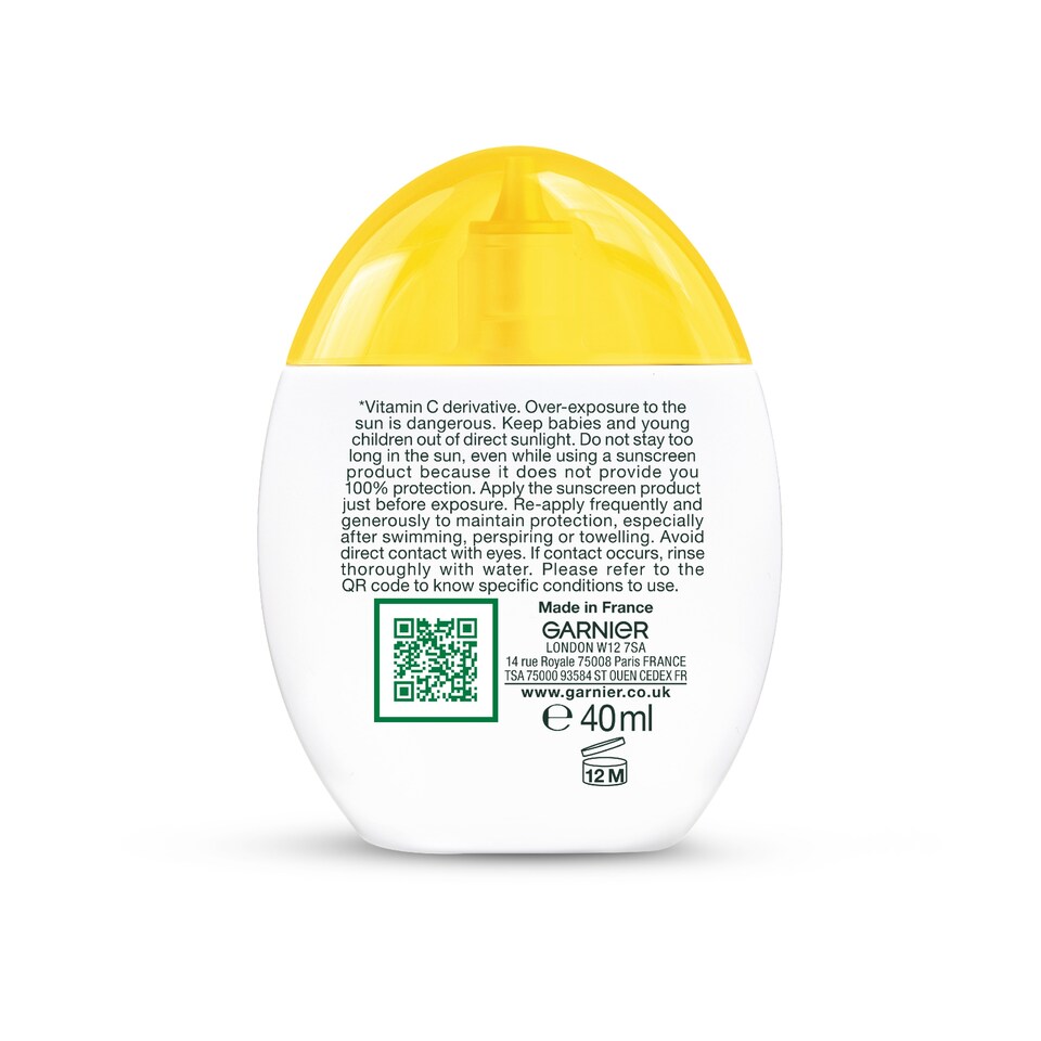 image 1 of Garnier Vitamin C Wonder Tint SPF50 40ml