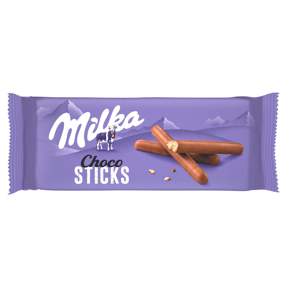 Milka Choco Sticks Milk Chocolate Coated Biscuits 112 g