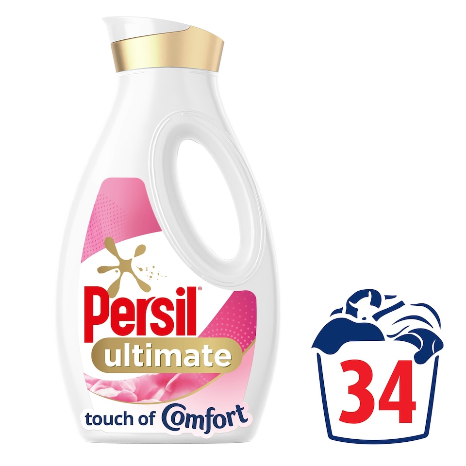 image 1 of Persil Ultimate Touch Of Comfort Laundry Detergent 34 Wash 918ml