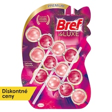 Bref DeLuxe Delicate Magnolia tuhý WC blok 3 x 50 g