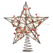 Tesco Rattan Tree Topper