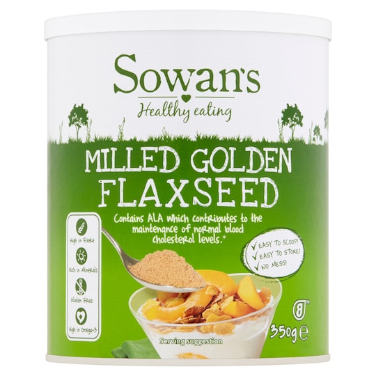Sowan's Milled Golden Flaxseed 350G Tesco Groceries