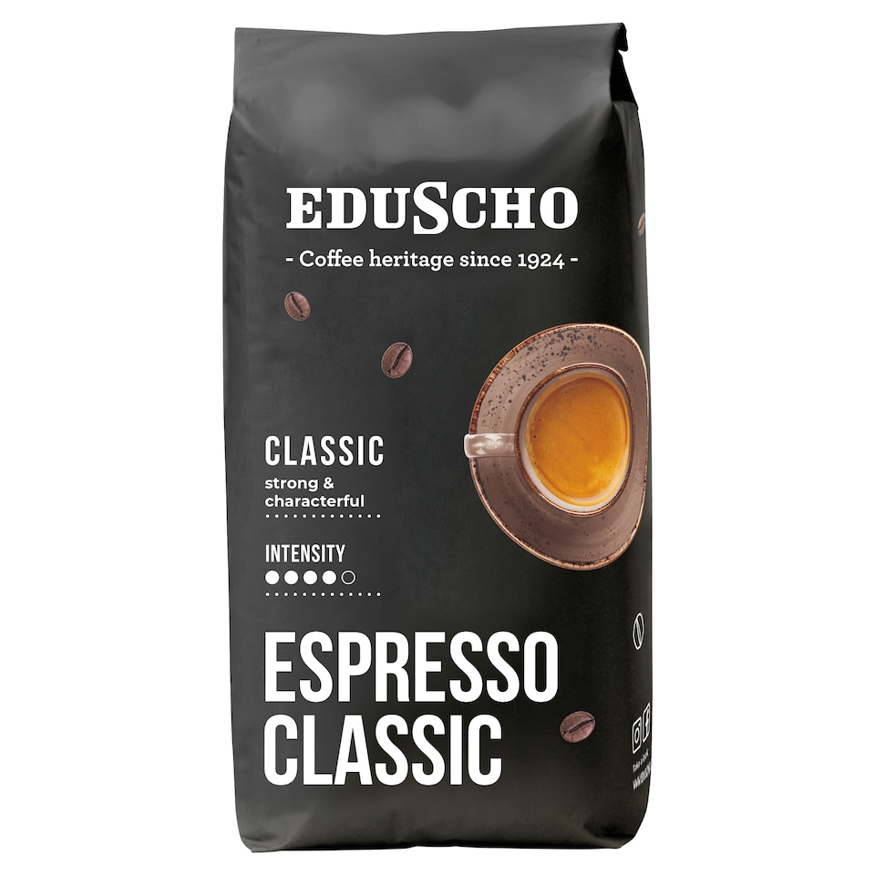 Eduscho Espresso Classic szemes, pörkölt kávé 1000 g  1. kép