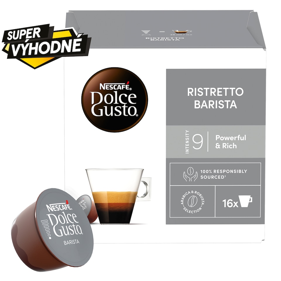 Obrázek 1 pro produkt NESCAFÉ Dolce Gusto Ristretto Barista - kávové kapsle - 16 ks