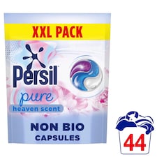 Persil Pure Heaven Scent Non Bio Laundry Washing Detergent Capsules 44 Washes 928g