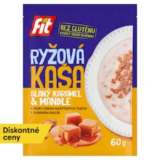 Fit Ryžová kaša slaný karamel & mandle 60 g