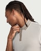 image 2 of F&F Modal Rich Textured Polo Shirt in Cream