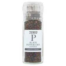 Tesco Black Peppercorn Grinder 50G