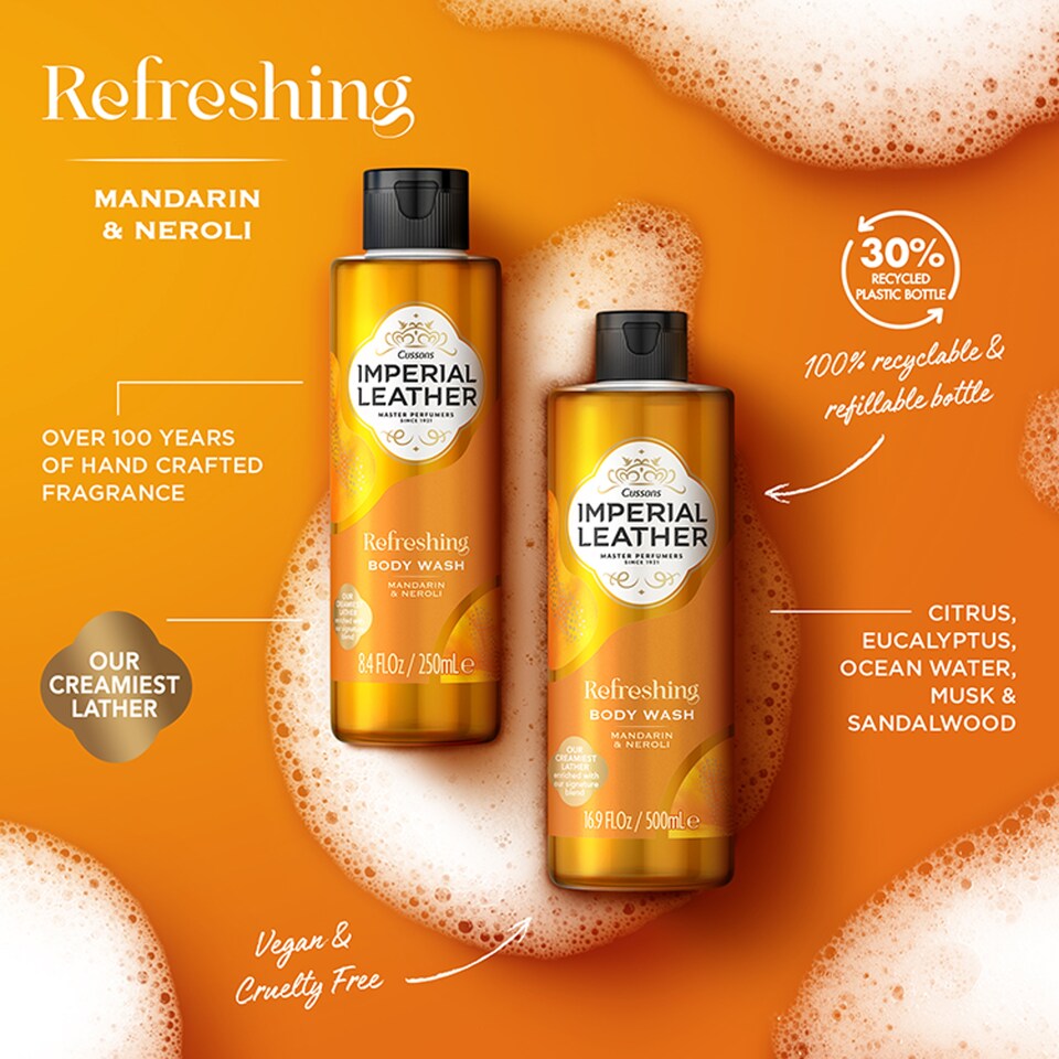 image 1 of Imperial Leather Mandarin& Neroli Body Wash 250M