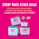 image 3 of Flo Organic Tampons 8 Regular & 6 Super Size