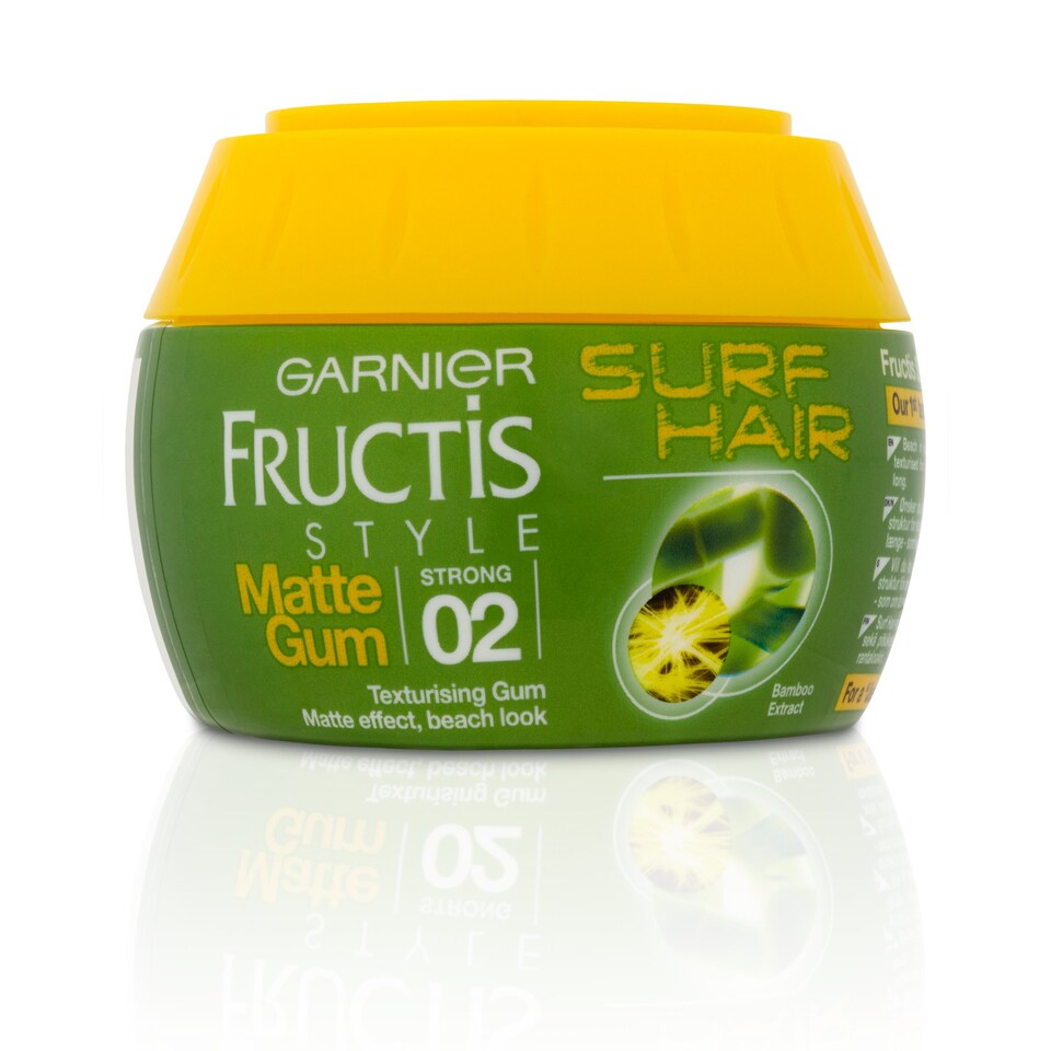 image 1 of Garnier Fructis Style Surf Hair Matte Gum 150Ml
