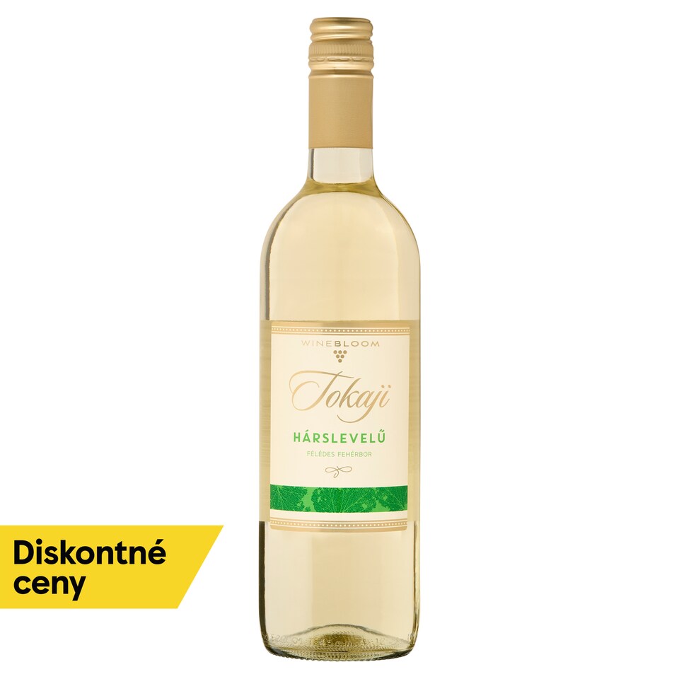 Winebloom Tokaji Hárslevelű Semi-Sweet White Wine 750 ml