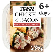 Tesco Chicken & Bacon Sandwich Filler 235g (C)