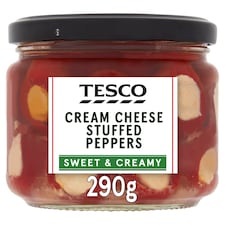 Tesco Cream Cheese Stuffed Peppers 290G