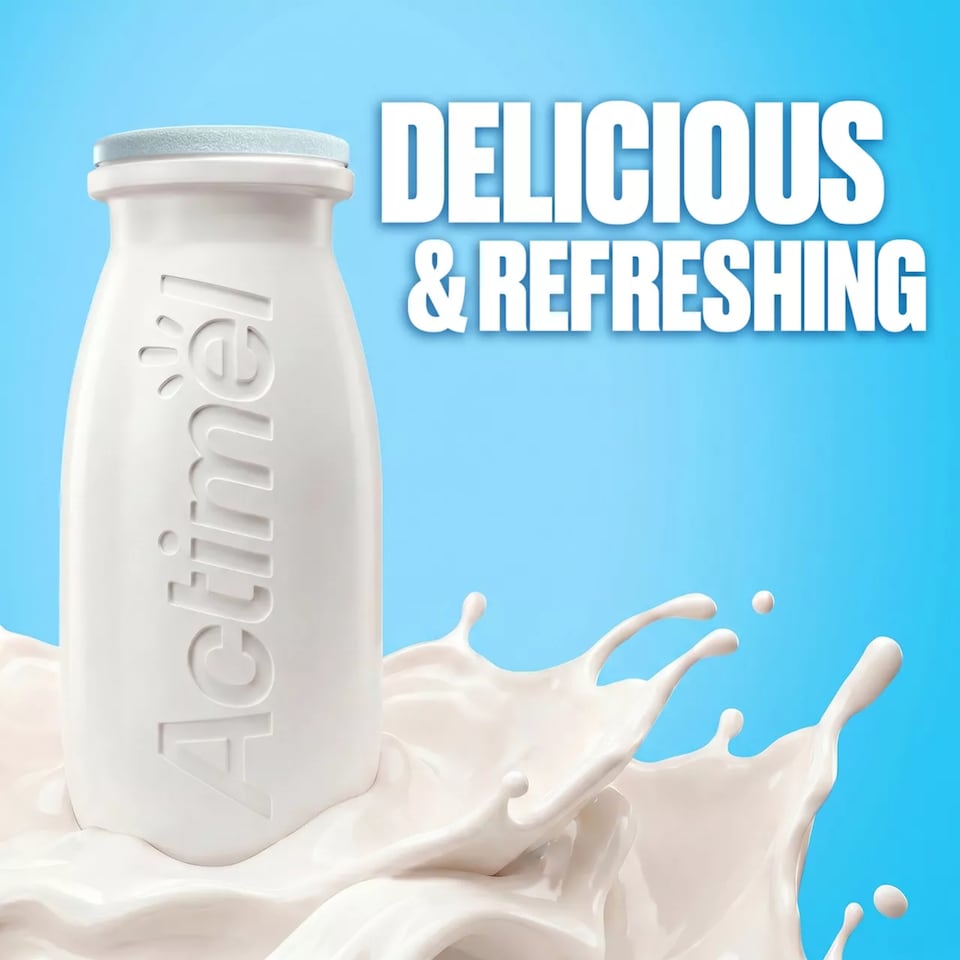 image 1 of Actimel Original Fat Free Immunity Live Yoghurt Drink 12 x 100g