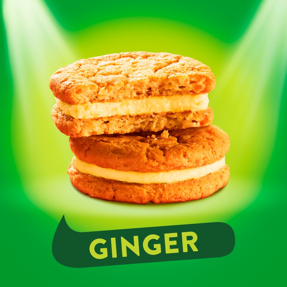 image 1 of Fox's Favourites Crunch Creams Biscuits - Ginger 200g