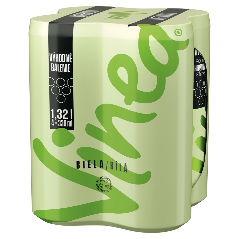 Vinea Bílá 4 x 330 ml (1,32l)