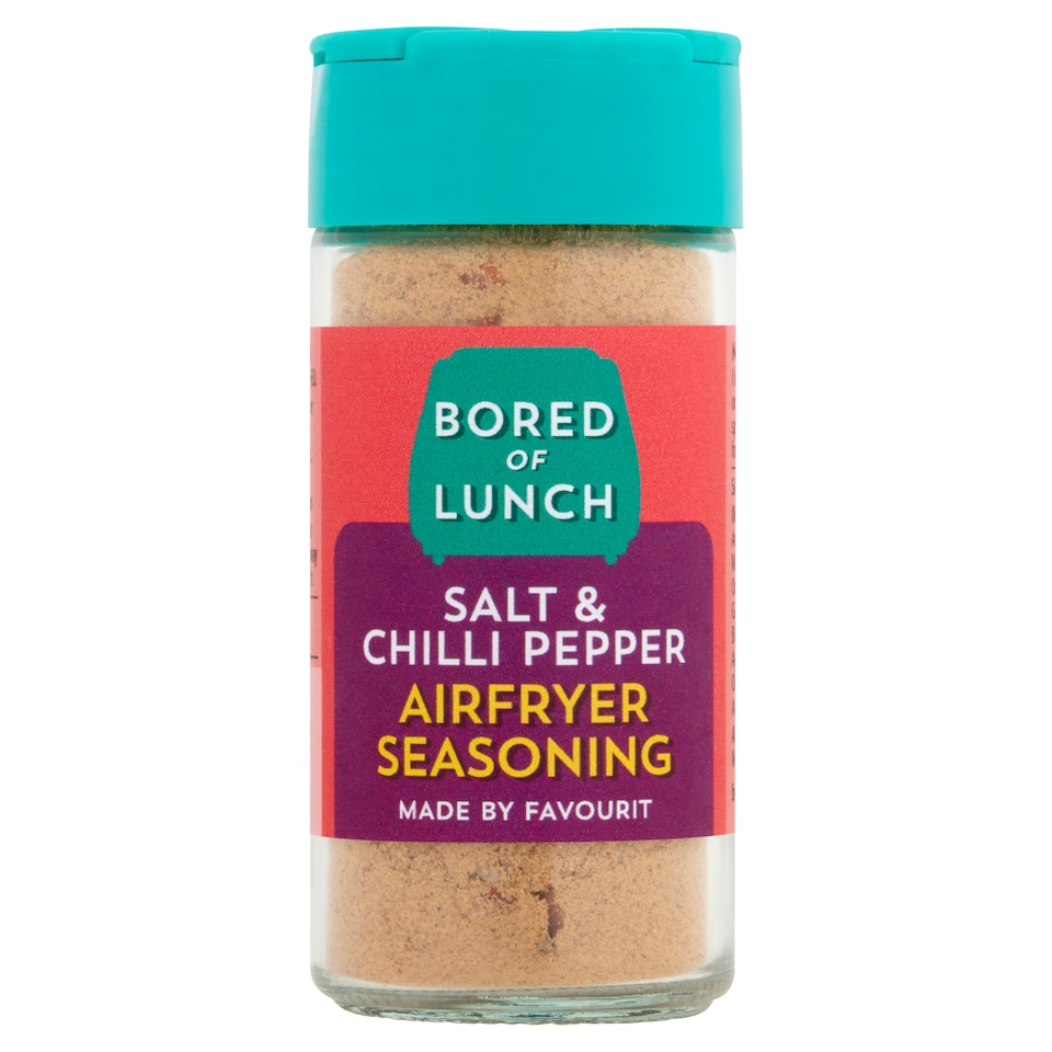 Favourit Bored of Lunch Air Fryer Salt and Chilli Pepper Seasoning 45g