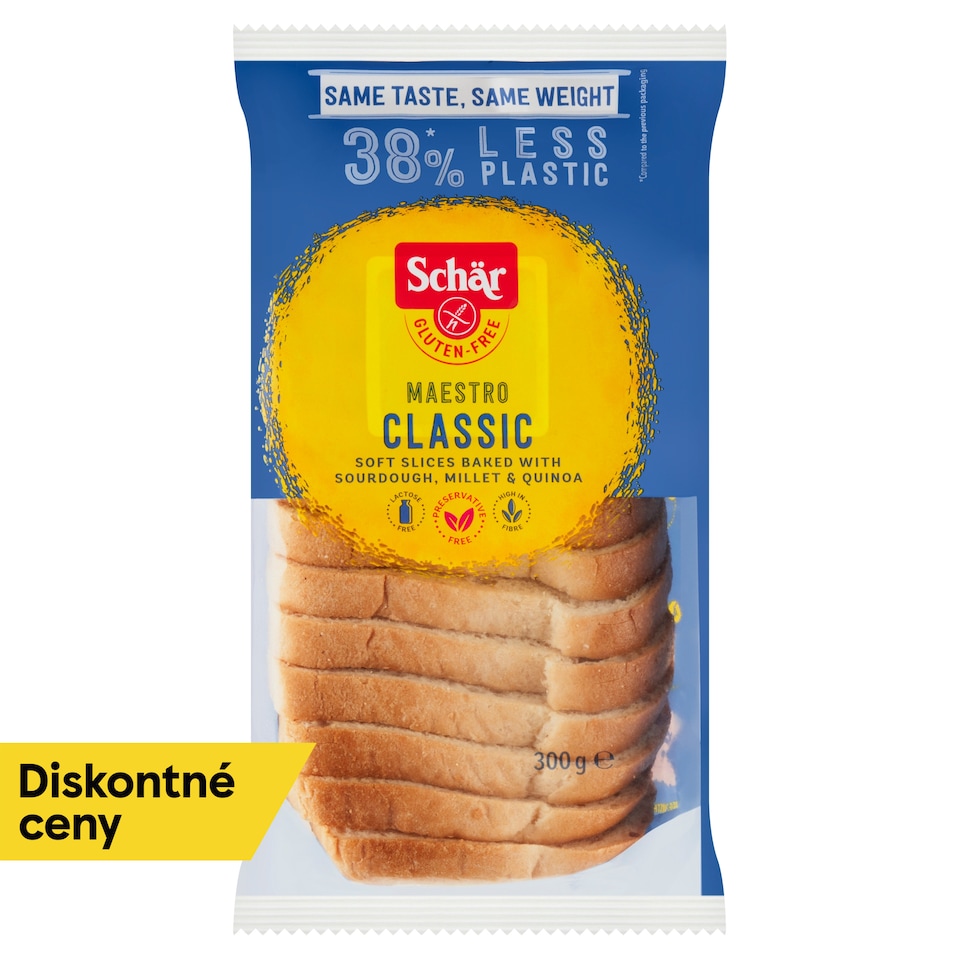 obrázok 1 z Schär Maestro Classic chlieb bezgluténový krájaný 300 g