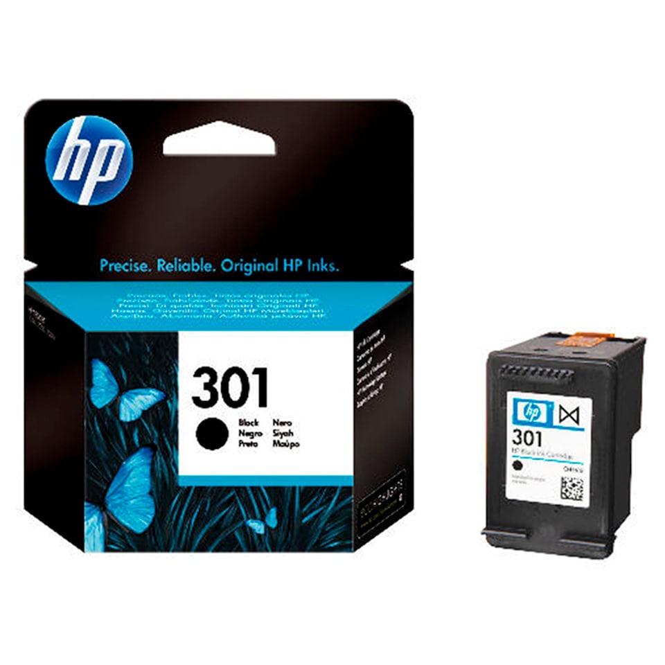 image 1 of Hp 301 Black Printer Ink Cartridge