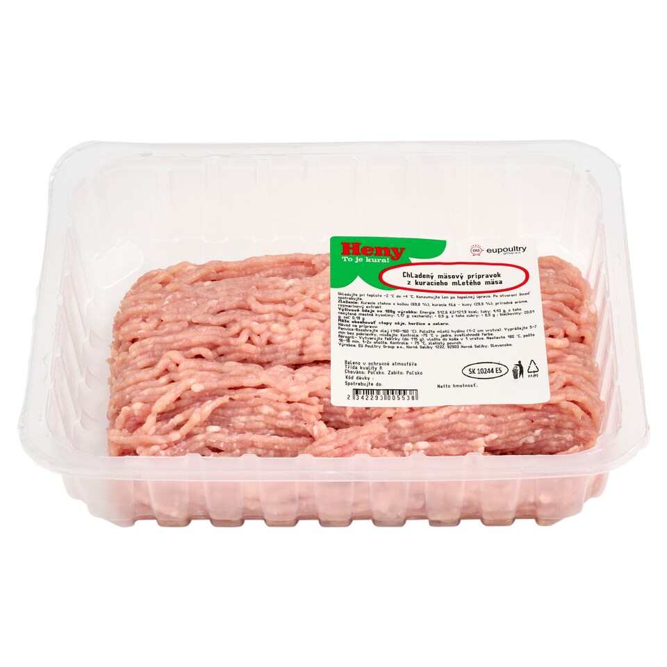 image 1 of Heny Chilled Meat Preparation Made from Minced Chicken