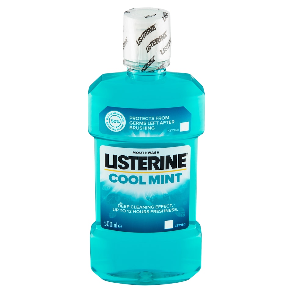 image 1 of Listerine Cool Mint Mouthwash 500 ml