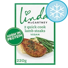 Linda McCartney's Vegetarian Quick Cook Lamb Steaks 220g