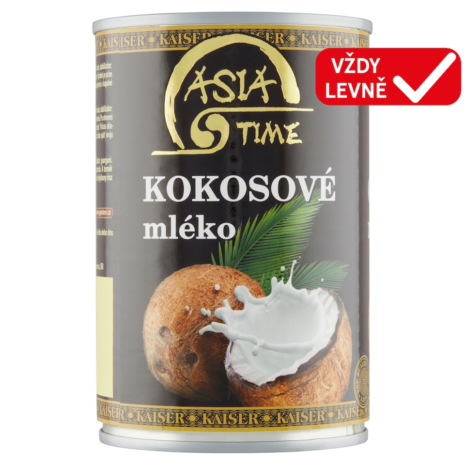 Asia Time Kokosové mléko 400ml