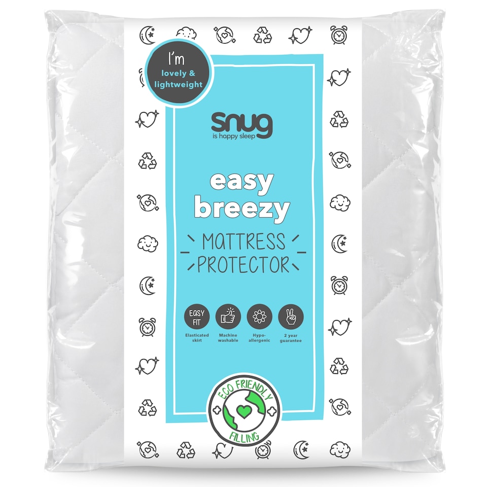 image 1 of Snug Easy Breezy Mattress Protection King